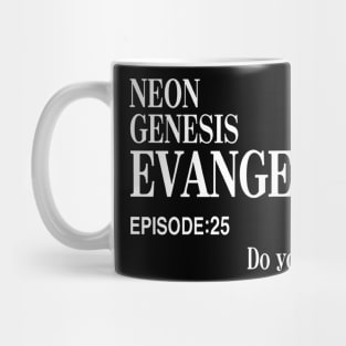 Neon Genesis Evangelion Title Card Mug